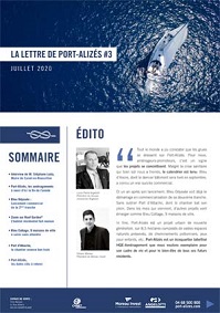La Newsletter de la résidence Bleu d'Ancre - Port Alizés